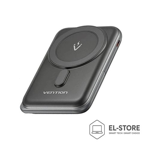 Vention Bezprzewodowy magnetyczny powerbank Vention 20W PD 10000 mAh czarny