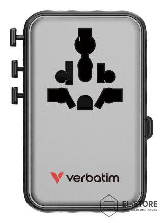 Verbatim Ładowarka Verbatim Charge ´n´ Travel 100W