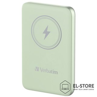 Verbatim Verbatim Charge 'n' Go Litowo-polimerowy (LiPo) 10000 mAh Bezprzewodowe ładowanie Zielony