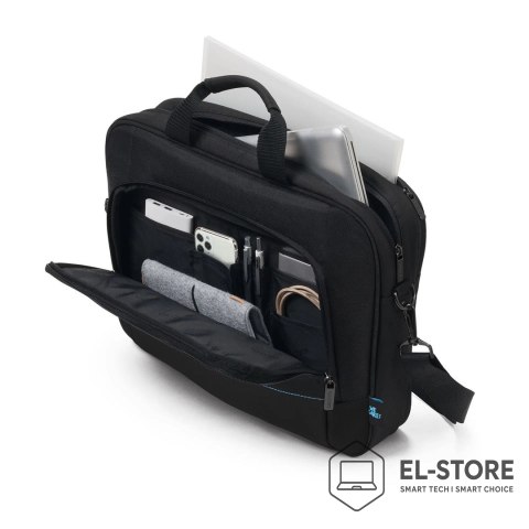 Dicota DICOTA D3250805 torba na laptop 43,9 cm (17.3") Aktówka Czarny