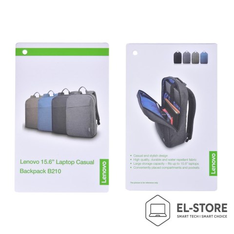 Lenovo Plecak Lenovo 15.6 Laptop Casual Backpack B210 Green