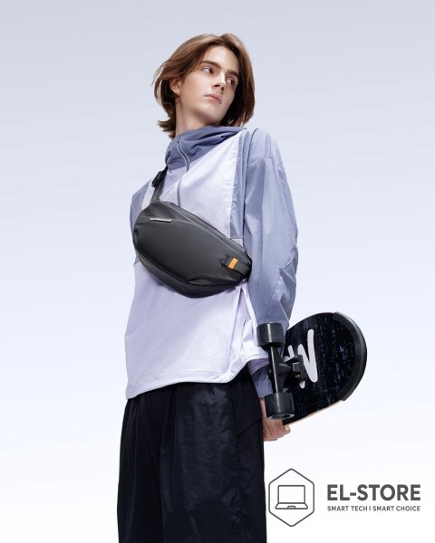 No name Inateck FB01001 Poliester Czarny Unisex Torba na ramię