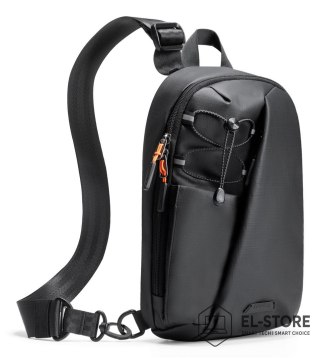 No name Inateck FB01003 Poliester Czarny Unisex Torba na ramię