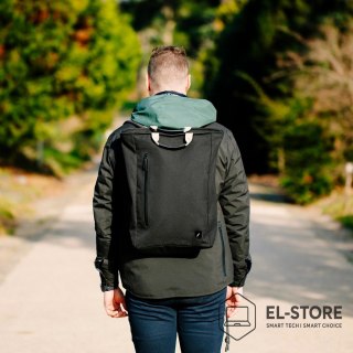 No name Native Union BACKPACK-BLK plecak Plecak turystyczny Czarny Tkanina, Poli(tereftalan etylenu) (PET), Tworzywo sztuczne pochodzące