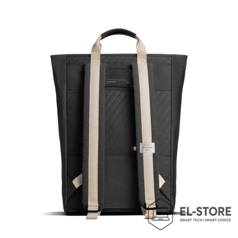 No name Native Union BACKPACK-BLK plecak Plecak turystyczny Czarny Tkanina, Poli(tereftalan etylenu) (PET), Tworzywo sztuczne pochodzące