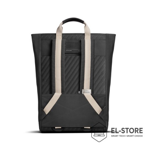 No name Native Union BACKPACK-BLK plecak Plecak turystyczny Czarny Tkanina, Poli(tereftalan etylenu) (PET), Tworzywo sztuczne pochodzące
