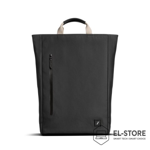No name Native Union BACKPACK-BLK plecak Plecak turystyczny Czarny Tkanina, Poli(tereftalan etylenu) (PET), Tworzywo sztuczne pochodzące