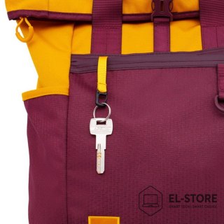 RivaCase Plecak na laptop 15.6" 25L Rivacase 5321 bordowo-żółty