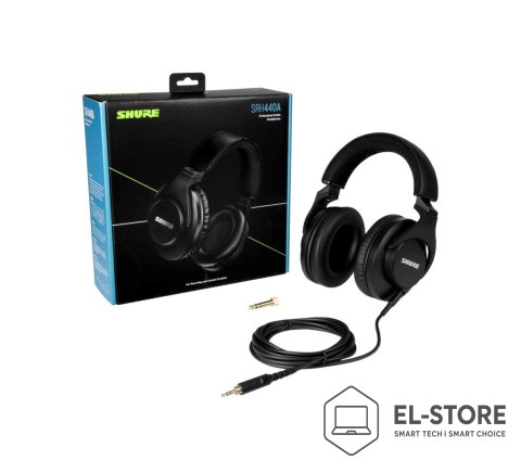 SHURE Shure SRH440A-EFS - Profesjonalne studyjne słuchawki nauszne, zamknięte