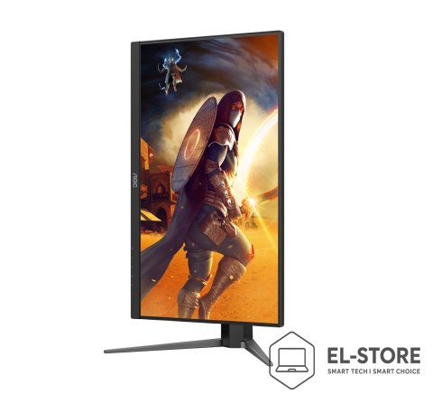 AOC AOC G4 24G4HA monitor komputerowy 60,5 cm (23.8") 1920 x 1080 px Full HD LED Czarny, Czerwony