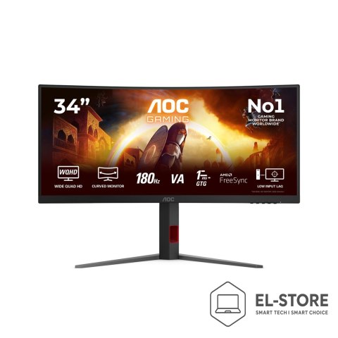AOC MONITOR AOC LED 34" CU34G4 180Hz