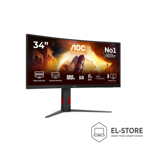 AOC MONITOR AOC LED 34" CU34G4 180Hz