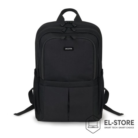 Dicota DICOTA D31696 plecak Czarny Poli(tereftalan etylenu) (PET)