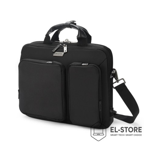 Dicota DICOTA D3250601 torba na laptop 35,6 cm (14") Aktówka Czarny