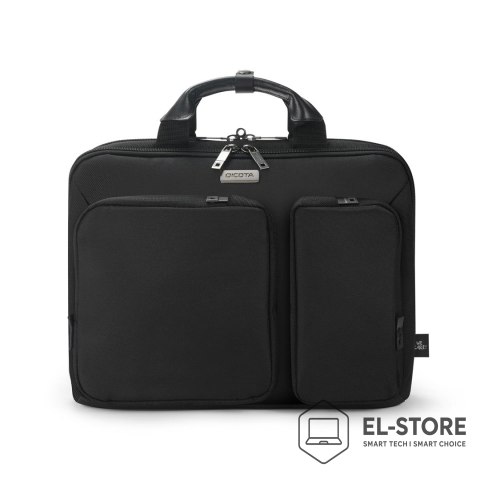 Dicota DICOTA D3250601 torba na laptop 35,6 cm (14") Aktówka Czarny