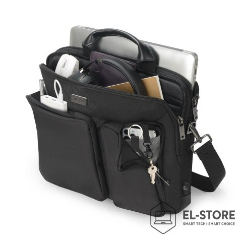 Dicota DICOTA D3250601 torba na laptop 35,6 cm (14") Aktówka Czarny