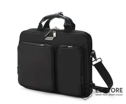 Dicota DICOTA D3250601 torba na laptop 35,6 cm (14") Aktówka Czarny