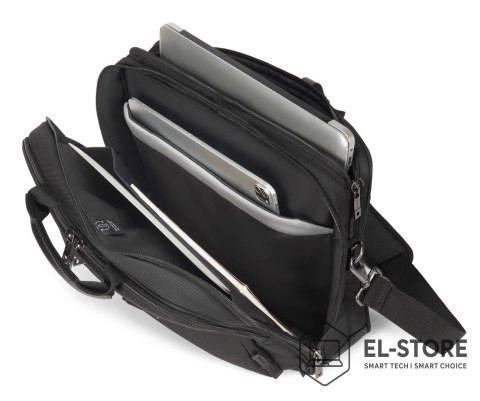 Dicota DICOTA D3250801 torba na laptop 35,6 cm (14") Aktówka Czarny