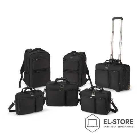 Dicota DICOTA D3250801 torba na laptop 35,6 cm (14") Aktówka Czarny