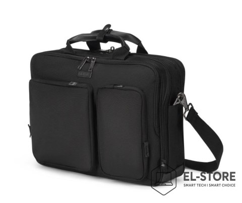 Dicota DICOTA D3250801 torba na laptop 35,6 cm (14") Aktówka Czarny