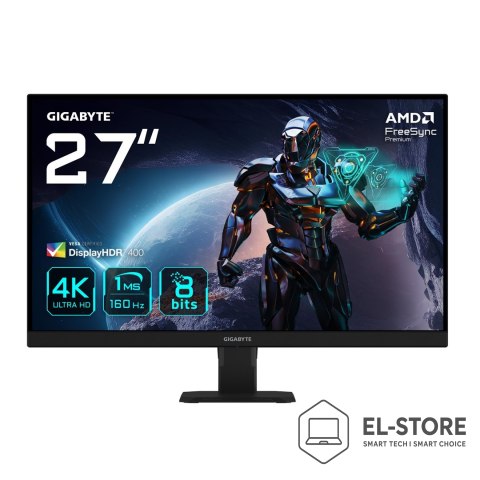 Gigabyte GIGABYTE GS27U LED display 68,6 cm (27") 3840 x 2160 px 4K Ultra HD Czarny