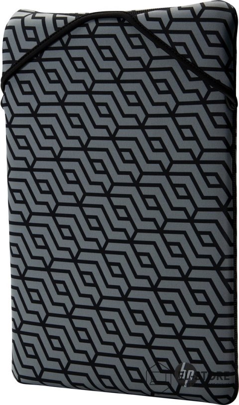 Hewlett-Packard Etui HP Reversible Protective Geo Laptop Sleeve do notebooka 14,1" czarno-szare 2F2L4AA