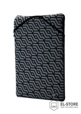 Hewlett-Packard Etui HP Reversible Protective Geo Laptop Sleeve do notebooka 15,6" czarno-szare 2F2L0AA