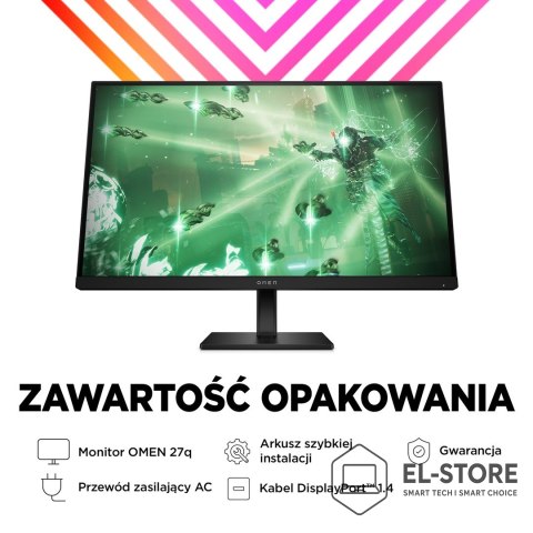 Hewlett-Packard MONITOR HP LED, QHD 27" OMEN 27q (780H4E9) 165Hz