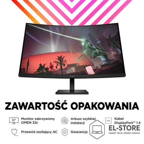 Hewlett-Packard MONITOR HP LED, QHD 32" OMEN 32c (780K6E9) 165Hz