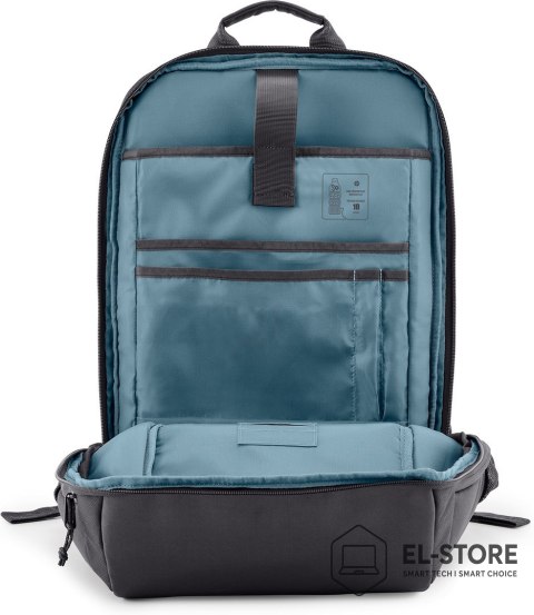 Hewlett-Packard Plecak HP Travel 18L Iron Grey Laptop Backpack do notebooka 15,6" szary 6B8U6AA