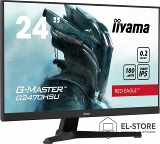 IIYAMA Iiyama G-MASTER G2470HSU-B6 monitor komputerowy 60,5 cm (23.8") 1920 x 1080 px Full HD LCD Czarny