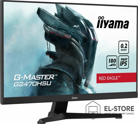 IIYAMA Iiyama G-MASTER G2470HSU-B6 monitor komputerowy 60,5 cm (23.8") 1920 x 1080 px Full HD LCD Czarny