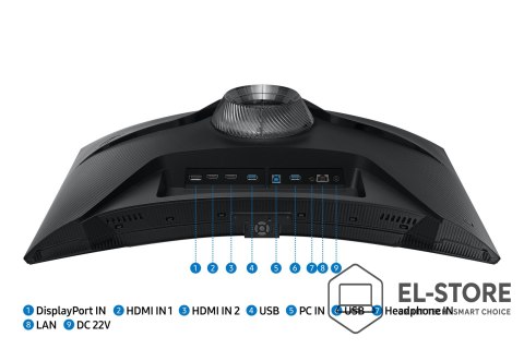 Samsung MONITOR SAMSUNG ODYSSEY G6 27" LS27BG650EUXEN