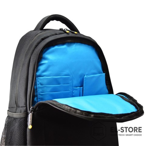 TERRATEC Techair Eco essential 35,8 cm (14.1") Plecak Czarny