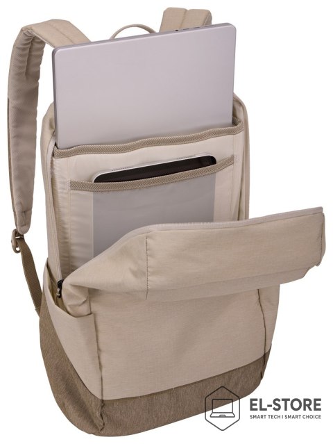 Thule Thule | Lithos | Plecak 20L | Pasuje do rozmiaru 16" | Plecak na laptopa | Pelikan Szary/Wyblakły Khaki