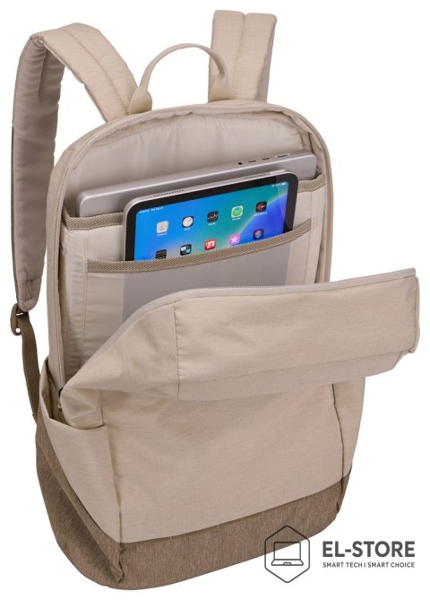 Thule Thule | Lithos | Plecak 20L | Pasuje do rozmiaru 16" | Plecak na laptopa | Pelikan Szary/Wyblakły Khaki