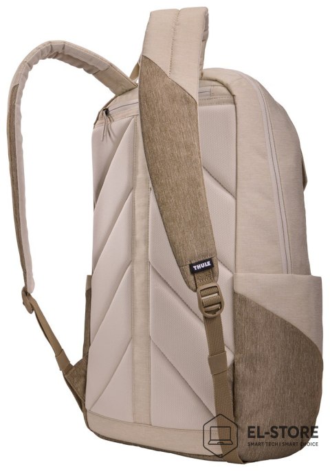 Thule Thule | Lithos | Plecak 20L | Pasuje do rozmiaru 16" | Plecak na laptopa | Pelikan Szary/Wyblakły Khaki