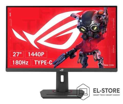 ASUS ASUS XG27UCS monitor komputerowy 68,6 cm (27") 3840 x 2160 px 4K Ultra HD LCD Czarny