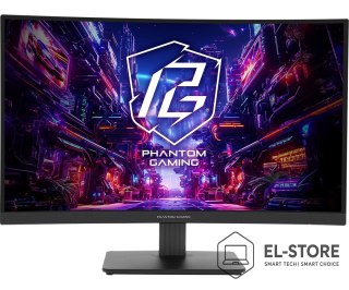 Asrock Asrock PG27QRT1B monitor komputerowy 68,6 cm (27") 2560 x 1440 px QHD Czarny