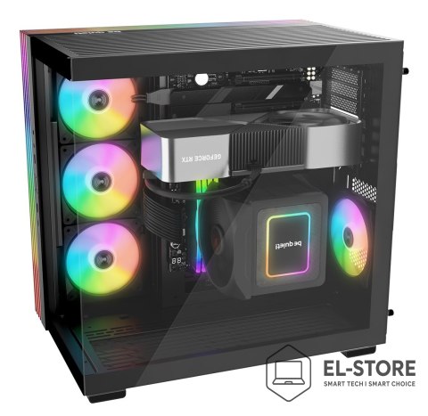 BE QUIET! OBUDOWA BE QUIET! Light Base 600 LX Black