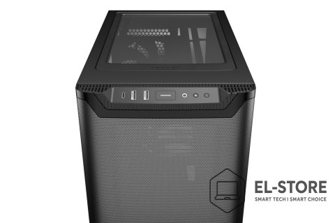 BE QUIET! OBUDOWA BE QUIET! PURE BASE 501 Airflow Window Black