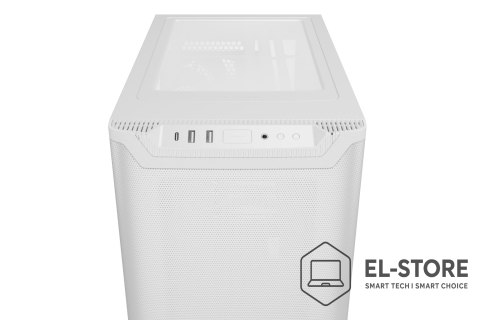 BE QUIET! OBUDOWA BE QUIET! PURE BASE 501 Airflow Window White