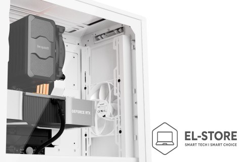 BE QUIET! OBUDOWA BE QUIET! PURE BASE 501 Airflow Window White