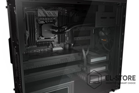 BE QUIET! Obudowa BE QUIET! Pure Base 600 BGW21 (ATX, Micro ATX, Mini ITX; kolor czarny)