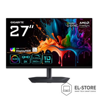 Gigabyte MONITOR GIGABYTE OLED 27" MO27Q3 360Hz