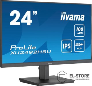 IIYAMA Iiyama ProLite monitor komputerowy 60,5 cm (23.8") 1920 x 1080 px Full HD LED Czarny