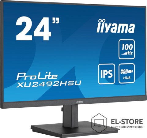 IIYAMA Iiyama ProLite monitor komputerowy 60,5 cm (23.8") 1920 x 1080 px Full HD LED Czarny