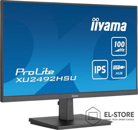 IIYAMA Iiyama ProLite monitor komputerowy 60,5 cm (23.8") 1920 x 1080 px Full HD LED Czarny