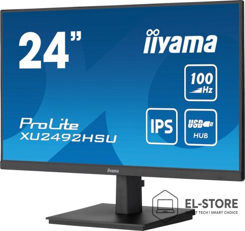 IIYAMA Iiyama ProLite monitor komputerowy 60,5 cm (23.8") 1920 x 1080 px Full HD LED Czarny