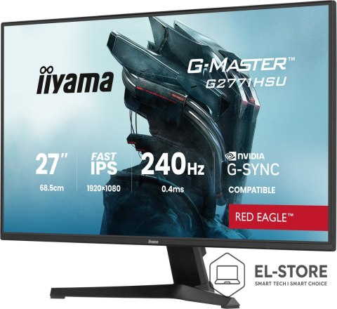 IIYAMA MONITOR IIYAMA LED Fast IPS 27" G2771HSU-B1Red Eagle 240Hz